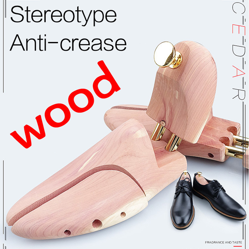 Shoe Tree Cedar - 1 쌍 고품질 트윈 튜브 레드
